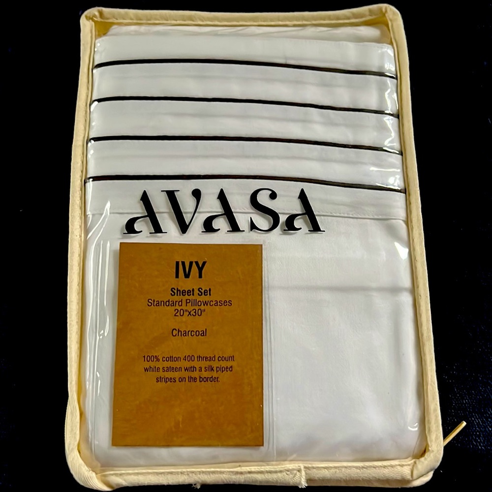 AVASA Standard pillow cases